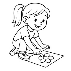 Sidewalk chalk art fun activities for kids 