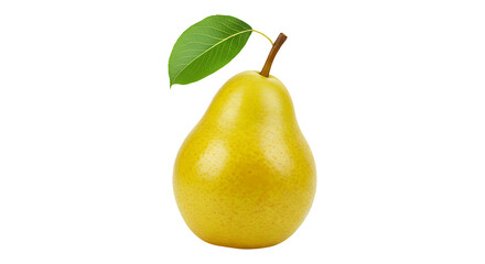 Fresh Pear Fruit Unique PNG image with transparent background Top View
