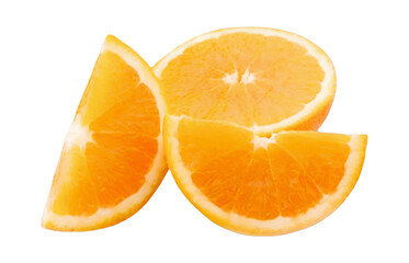 set of orange photos from different sides