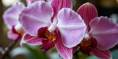 Naklejka premium Exquisite 3D Cattleya Orchid
