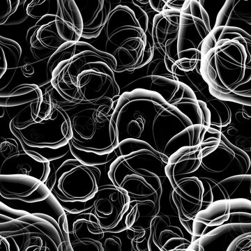seamless monochrome pattern
