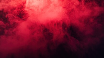 Abstract red smoke or fog swirling with artistic gradient backgrounds and creative patterns