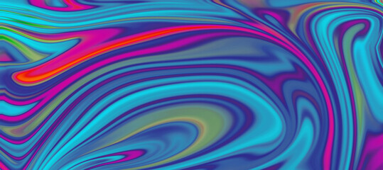 Abstract pastel holographic colorful background with lines.