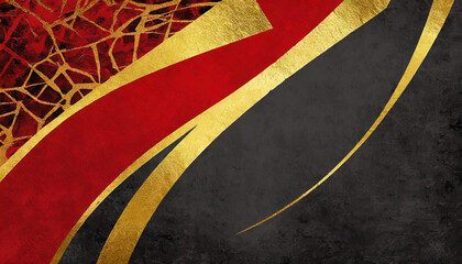 赤と金の和風な洗練されたデザインのテクスチャ・背景素材