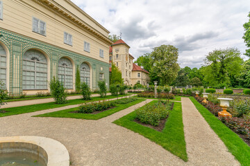 Lancut - castle and park complex, Poland.