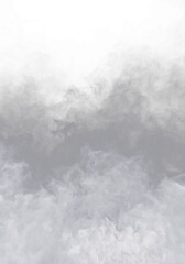 Steam boiling rising effect on transparent backgrounds 3d illustrations png file