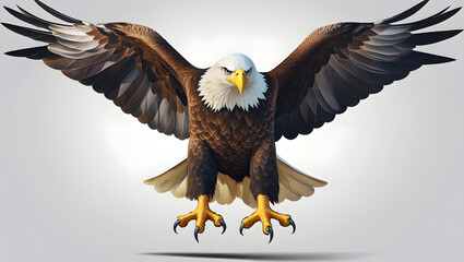 Fototapeta premium Majestic Guardian of the Skies