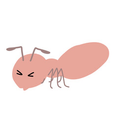 Fat Illustration Ant cartoon