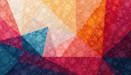 Abstract geometric shapes in muted tones create a sophisticated textile design , art, geometric, subtle