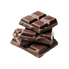 Stack of Delicious Dark Chocolate Bars