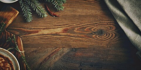 Aesthetic wood motive texture and element background