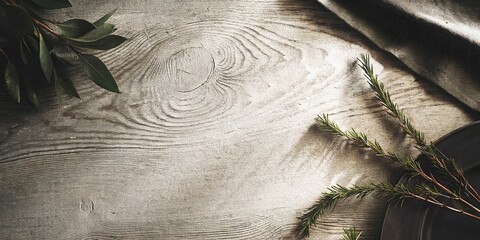 Aesthetic wood motive texture and element background