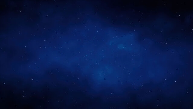 Abstract Blue and Black Gradient Texture Background with Grain and Ombre Effect &ndash; Night Sky with Stars Aesthetic for Digital, Graphic, or Web Design