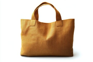 Stylish brown tote bag, reusable shopping bag, eco friendly bag, multipurpose bag. use cases: shopping, travel, everyday carry.