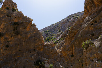 rocks in the mountains