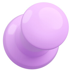 3D背景素材_画鋲_紫