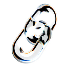 reflective glass chain