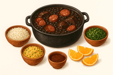 Feijoada brasileira 