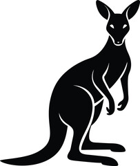 kangaroo vector illustration