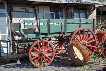 old farm machinery