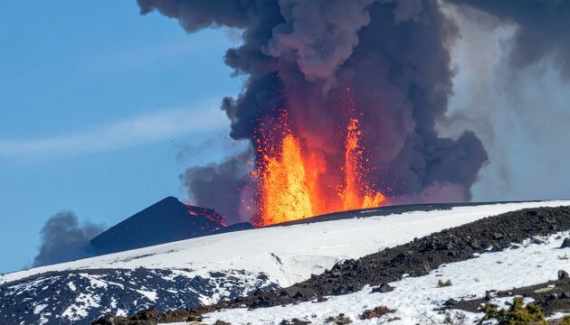 Supervolcano Eruption Effects on Global Climate and Weather Patterns