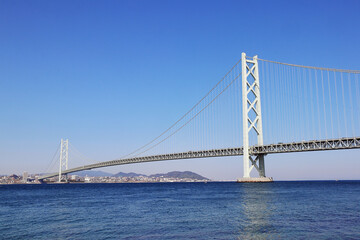 明石海峡大橋の風景