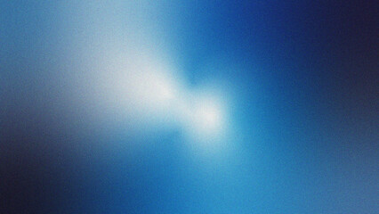 Bright Blue and White Grainy Abstract Background