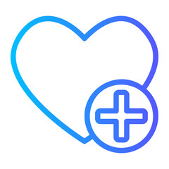 heart gradient icon