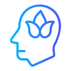 mediation gradient icon