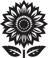 Sunflower vector illustration