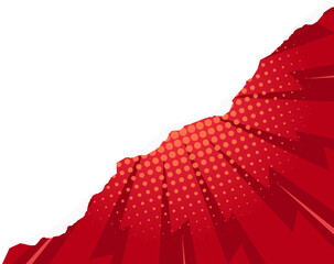 Torn Paper Comic Corner