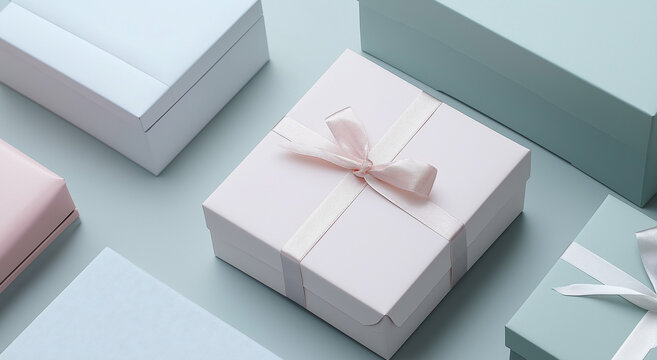 Embalagem com fecho magn&eacute;tico para presentes premium, com design elegante e moderno