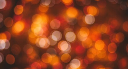 Obraz premium Abstract warm bokeh background
