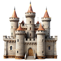 Fototapeta premium Majestic Medieval Castle Image