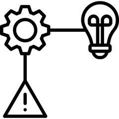 Determine Root Cause line icon