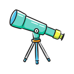 telescope icon, telescope vector illustration-simple illustration of telescope, perfect for telescope logos and icons