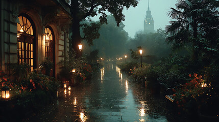 First Rain of the Season