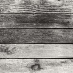Black and white wood background and texture.  Grunge background from weathered painted and rusted wooden