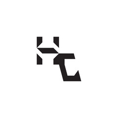 Initial monogram sport logo alphabet esport gaming Alphabet  design modern futuristic HC