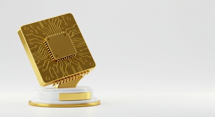 Golden Circuit Board Trophy: A Symbol of Technological Achievement and Innovation