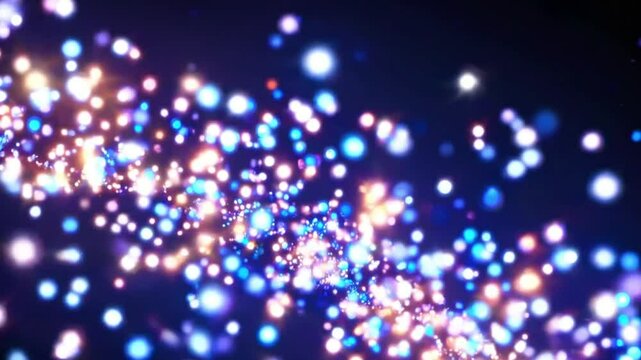 Unique Glowing Particle Overlays for Video Backgrounds Enhance Your Cinematic Visual Effects and Motion Graphics Projects