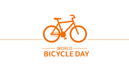 Fototapeta premium world bicycle day illustrations, vector arts