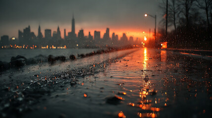 First Rain of the Season