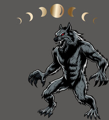 A very cruel human being always preys on his victims at night.