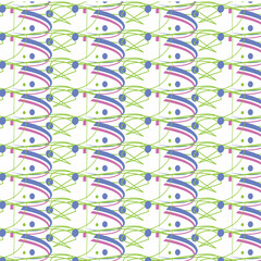 Abstract geometric floral pattern mandala background wallpaper