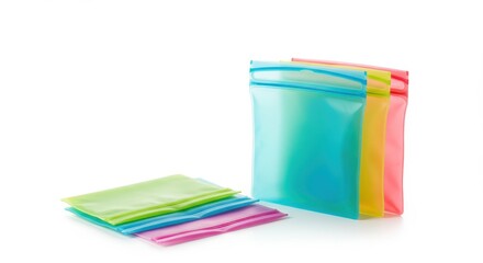 Colorful Reusable Food Storage Bags