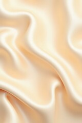 Abstract Background With Refined Satin Sheen And Champagne Fabric Flow