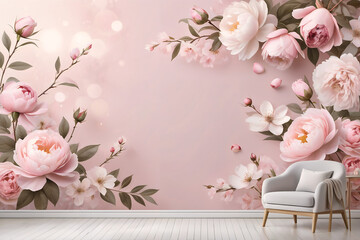 pink wallpapers inspiration decor