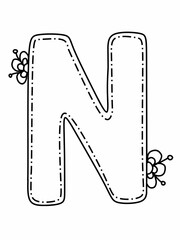 vector alphabet of n letter