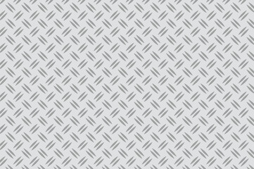 Abstract geometric texture of repeating diamond-patterned metal surface with light gray elongated ovals in grid. Minimalist industrial design, flat neutral background, seamless pattern, even lighting.